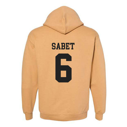 PFW - NCAA Women's Soccer : Dalia Sabet - Classic Fashion Shersey Hooded Sweatshirt-1
