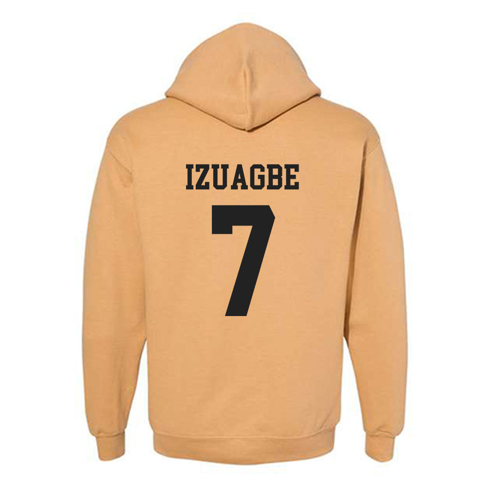 PFW - NCAA Men's Basketball : Tamaje Izuagbe - Classic Fashion Shersey Hooded Sweatshirt-1