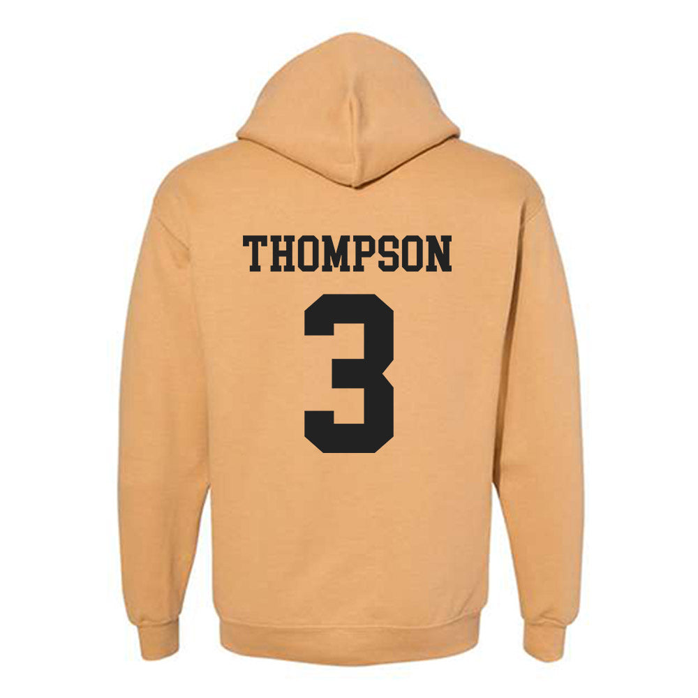 PFW - NCAA Men's Basketball : Carl Thompson - Classic Fashion Shersey Hooded Sweatshirt-1