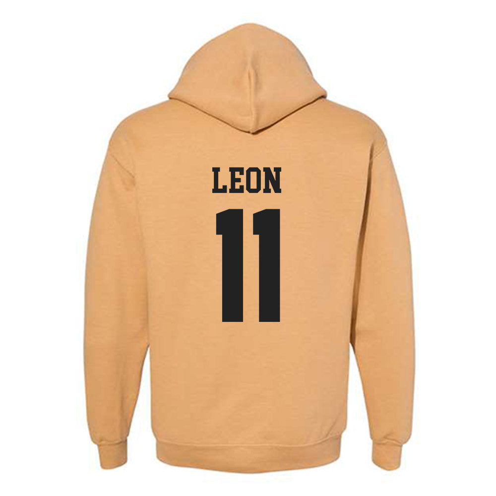 PFW - NCAA Men's Soccer : Christian Leon - Classic Fashion Shersey Hooded Sweatshirt-1