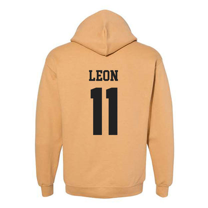 PFW - NCAA Men's Soccer : Christian Leon - Classic Fashion Shersey Hooded Sweatshirt-1