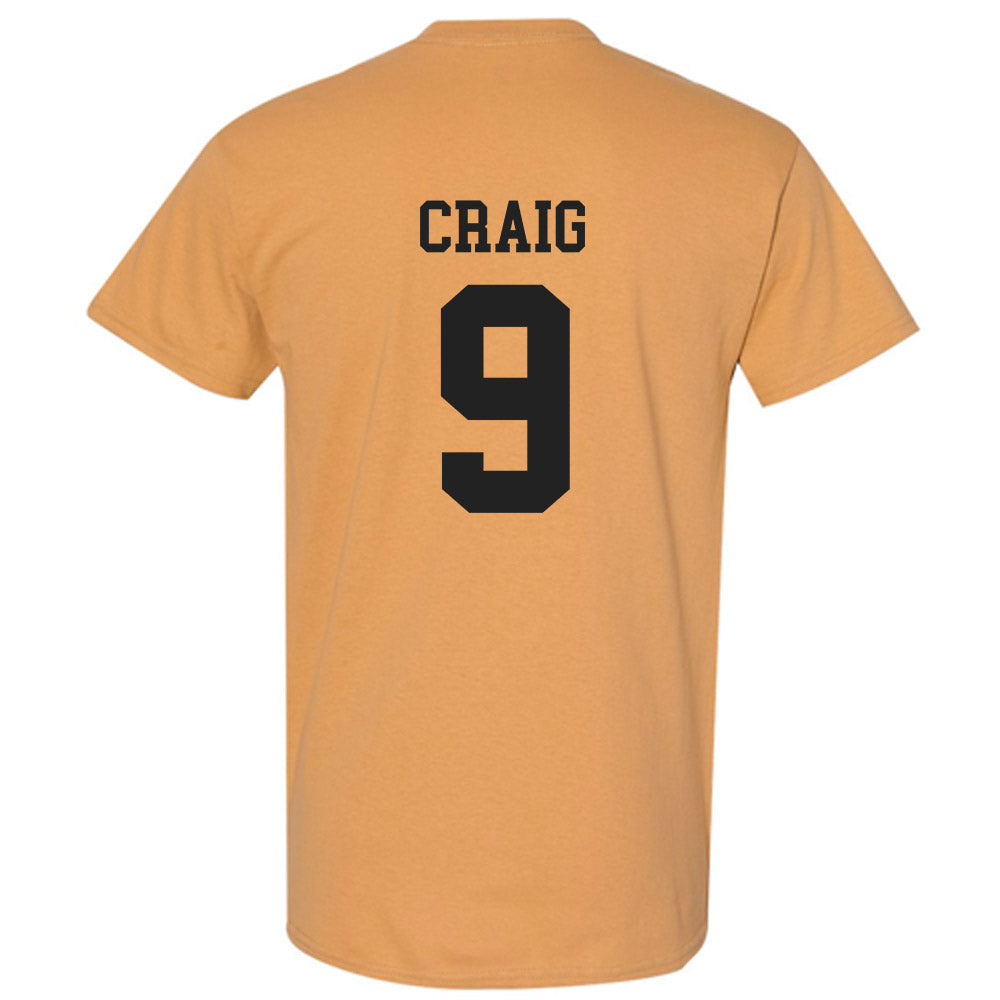 PFW - NCAA Men's Basketball : Deandre Craig - Classic Fashion Shersey T-Shirt-1