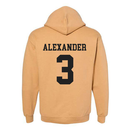 PFW - NCAA Women's Soccer : Reese Alexander - Classic Fashion Shersey Hooded Sweatshirt-1