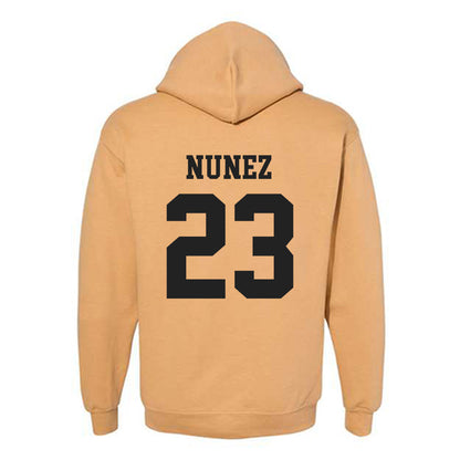 PFW - NCAA Men's Soccer : Brandon Nunez - Classic Fashion Shersey Hooded Sweatshirt-1