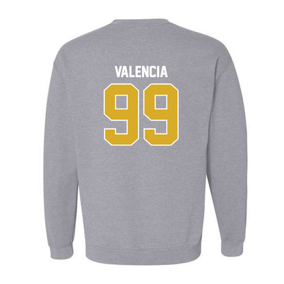 PFW - NCAA Men's Soccer : David Valencia - Classic Fashion Shersey Crewneck Sweatshirt-1