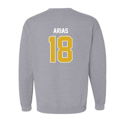 PFW - NCAA Men's Soccer : Daven Arias - Classic Fashion Shersey Crewneck Sweatshirt-1