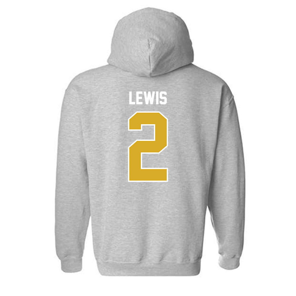 PFW - NCAA Men's Basketball : DeAndre Lewis - Classic Fashion Shersey Hooded Sweatshirt-1