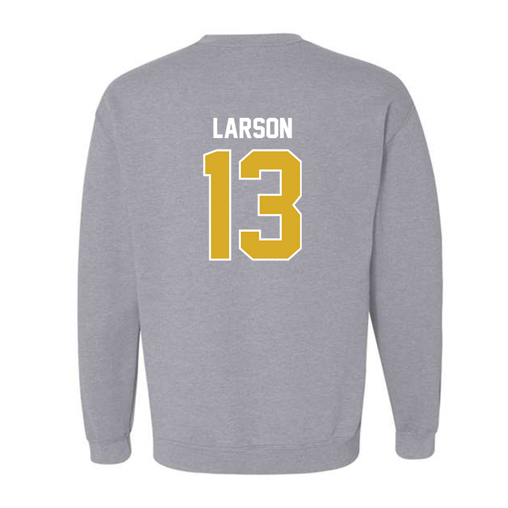 PFW - NCAA Men's Soccer : Richard Larson - Classic Fashion Shersey Crewneck Sweatshirt-1