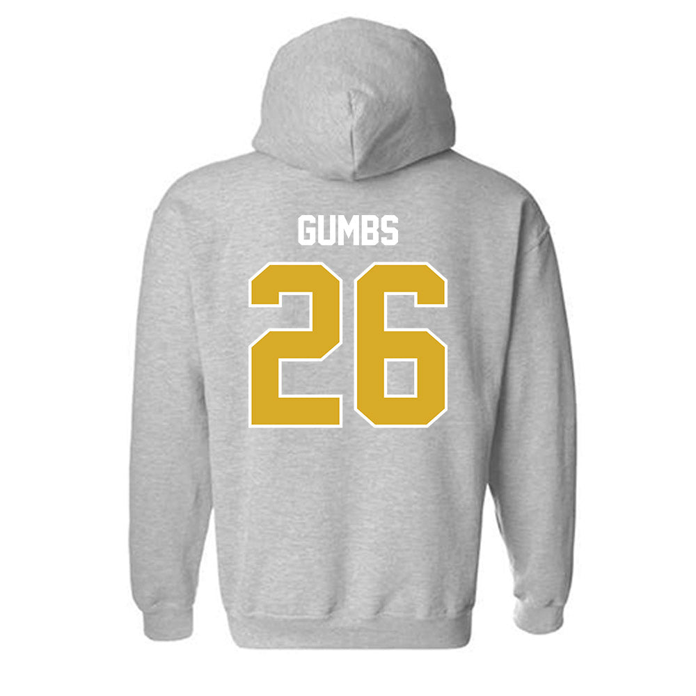 PFW - NCAA Men's Soccer : Tegan Gumbs - Classic Fashion Shersey Hooded Sweatshirt-1