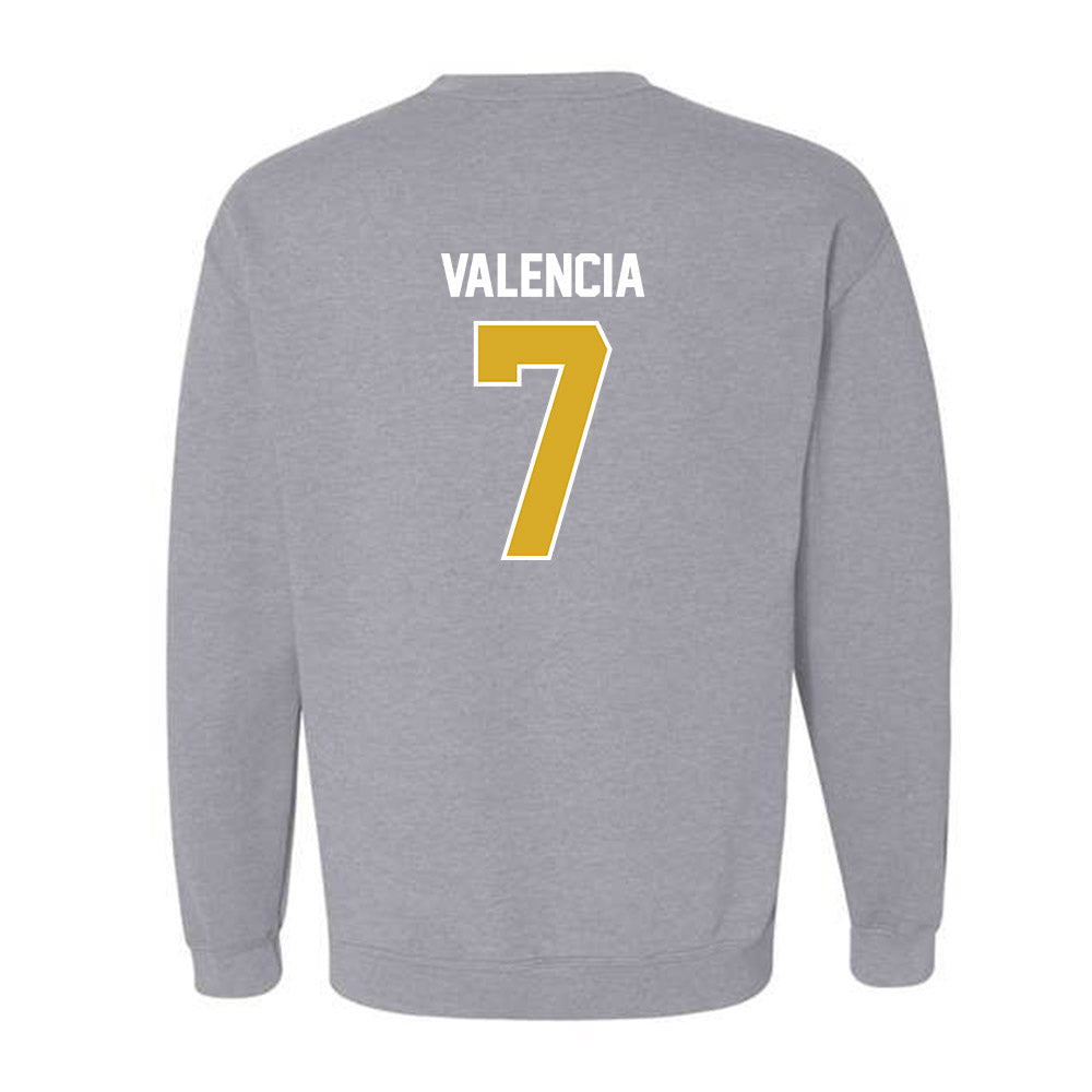 PFW - NCAA Men's Soccer : Marco Valencia - Classic Fashion Shersey Crewneck Sweatshirt-1