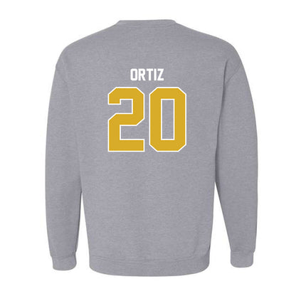 PFW - NCAA Men's Basketball : Edir Ortiz - Classic Fashion Shersey Crewneck Sweatshirt-1