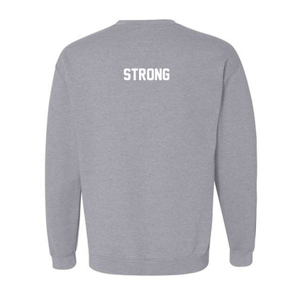 PFW - NCAA Men's Cross Country : Jack Strong - Classic Fashion Shersey Crewneck Sweatshirt-1