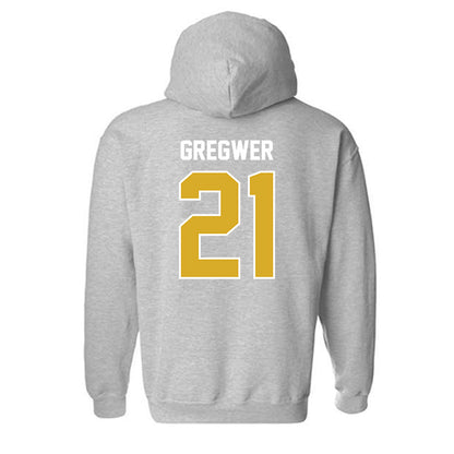 PFW - NCAA Women's Basketball : Claire Gregwer - Classic Fashion Shersey Hooded Sweatshirt-1