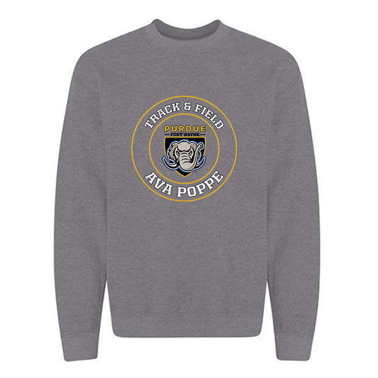 PFW - NCAA Women's Track & Field : Ava Poppe - Classic Fashion Shersey Crewneck Sweatshirt-0