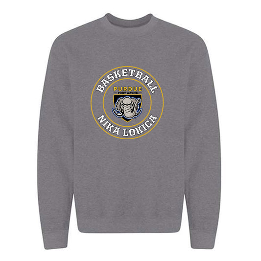 PFW - NCAA Women's Basketball : Nika Lokica - Classic Fashion Shersey Crewneck Sweatshirt-0