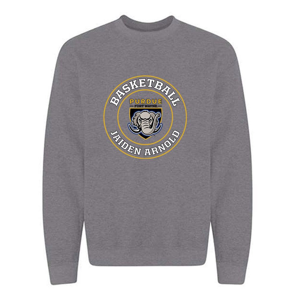 PFW - NCAA Men's Basketball : Jaiden Arnold - Classic Fashion Shersey Crewneck Sweatshirt-0