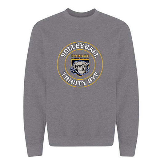 PFW - NCAA Women's Volleyball : Trinity Rye - Classic Fashion Shersey Crewneck Sweatshirt-0
