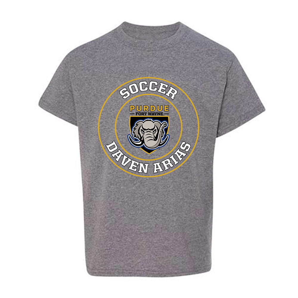 PFW - NCAA Men's Soccer : Daven Arias - Classic Fashion Shersey Youth T-Shirt-0