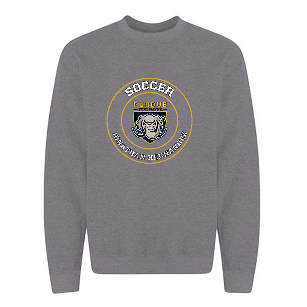PFW - NCAA Men's Soccer : Jonathan Hernandez - Classic Fashion Shersey Crewneck Sweatshirt-0