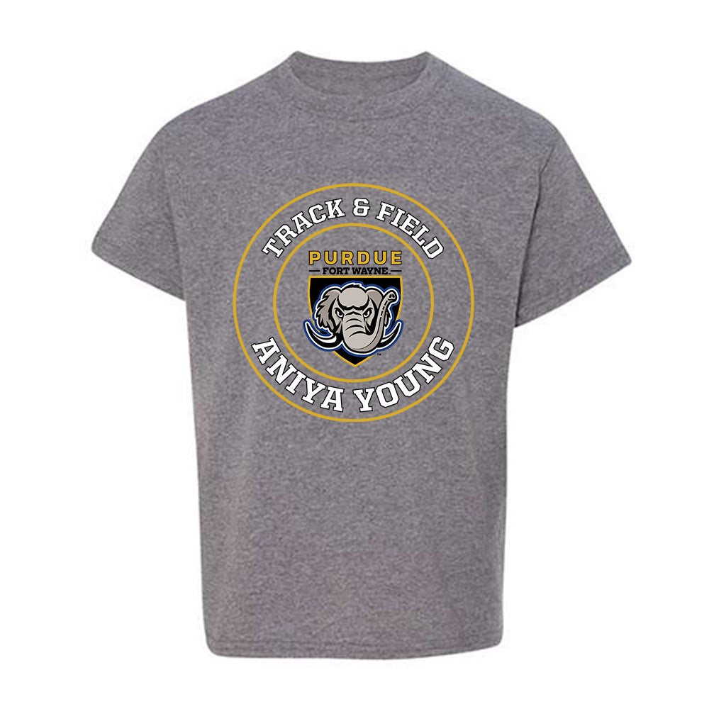 PFW - NCAA Women's Track & Field : Aniya Young - Classic Fashion Shersey Youth T-Shirt-0