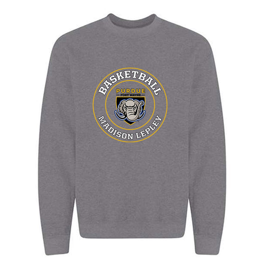PFW - NCAA Women's Basketball : Madison Lepley - Classic Fashion Shersey Crewneck Sweatshirt-0