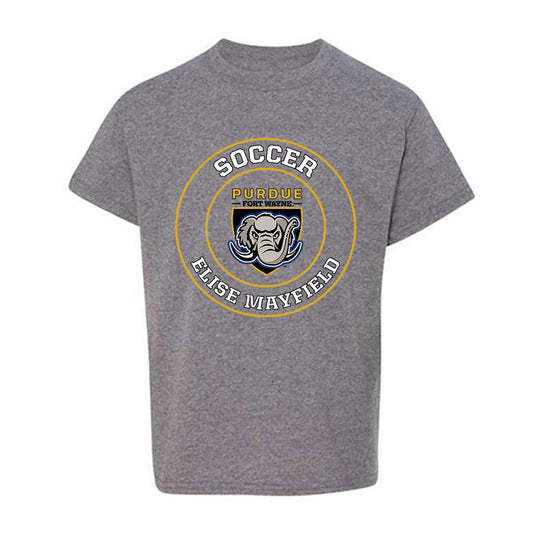 PFW - NCAA Women's Soccer : Elise Mayfield - Classic Fashion Shersey Youth T-Shirt-0