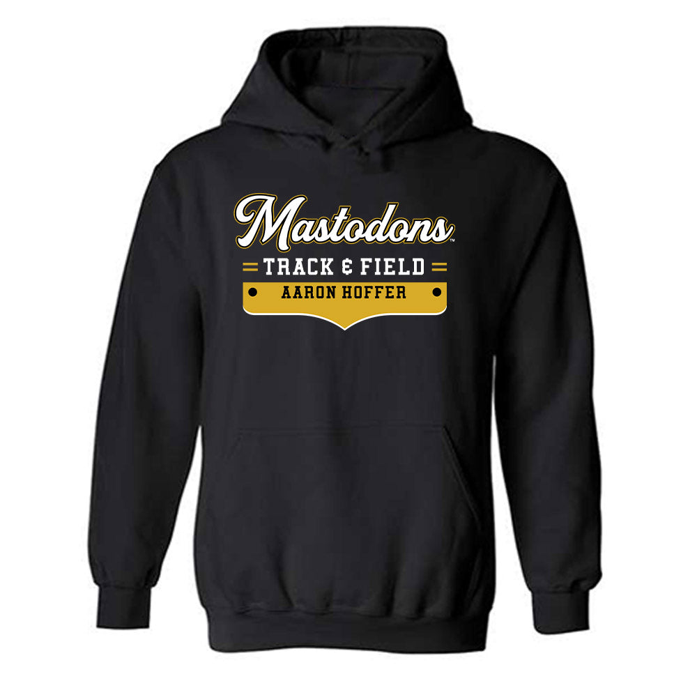 PFW - NCAA Men's Track & Field : Aaron Hoffer - Classic Shersey Hooded Sweatshirt-0