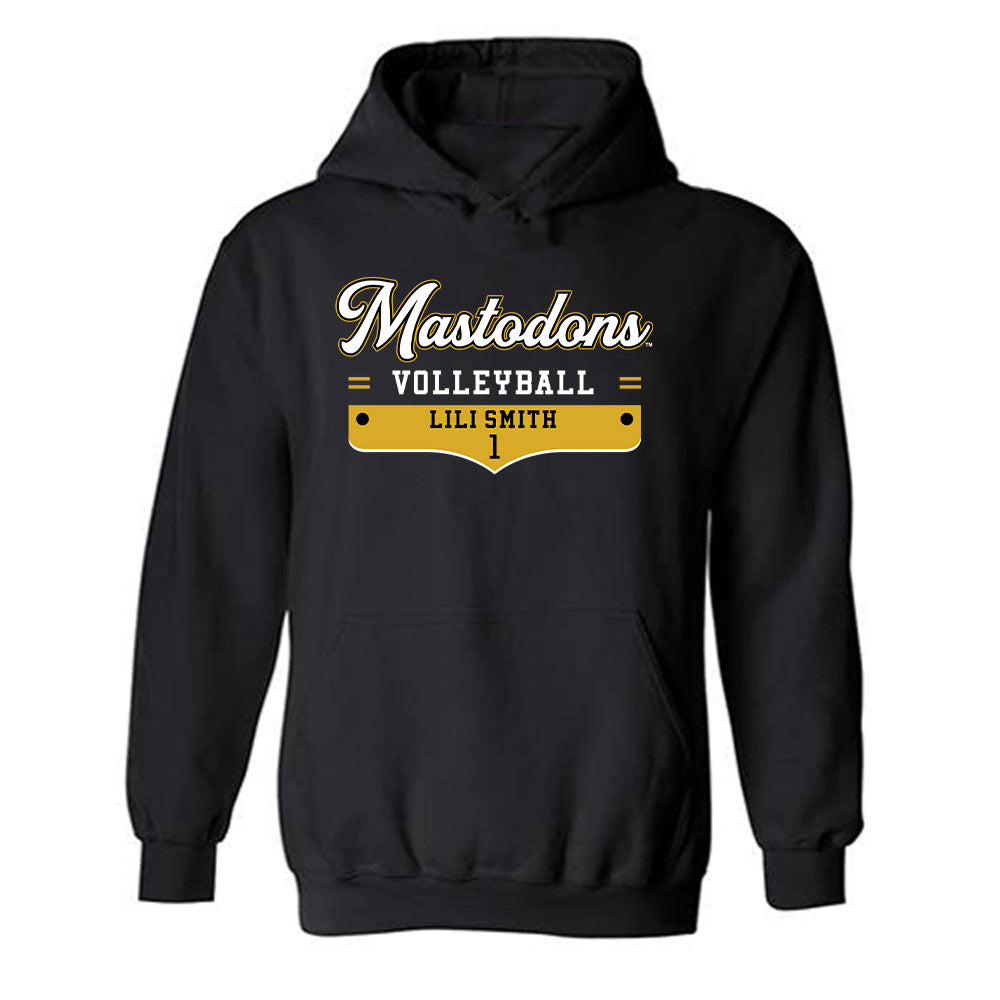 PFW - NCAA Women's Volleyball : Lili Smith - Classic Shersey Hooded Sweatshirt-0
