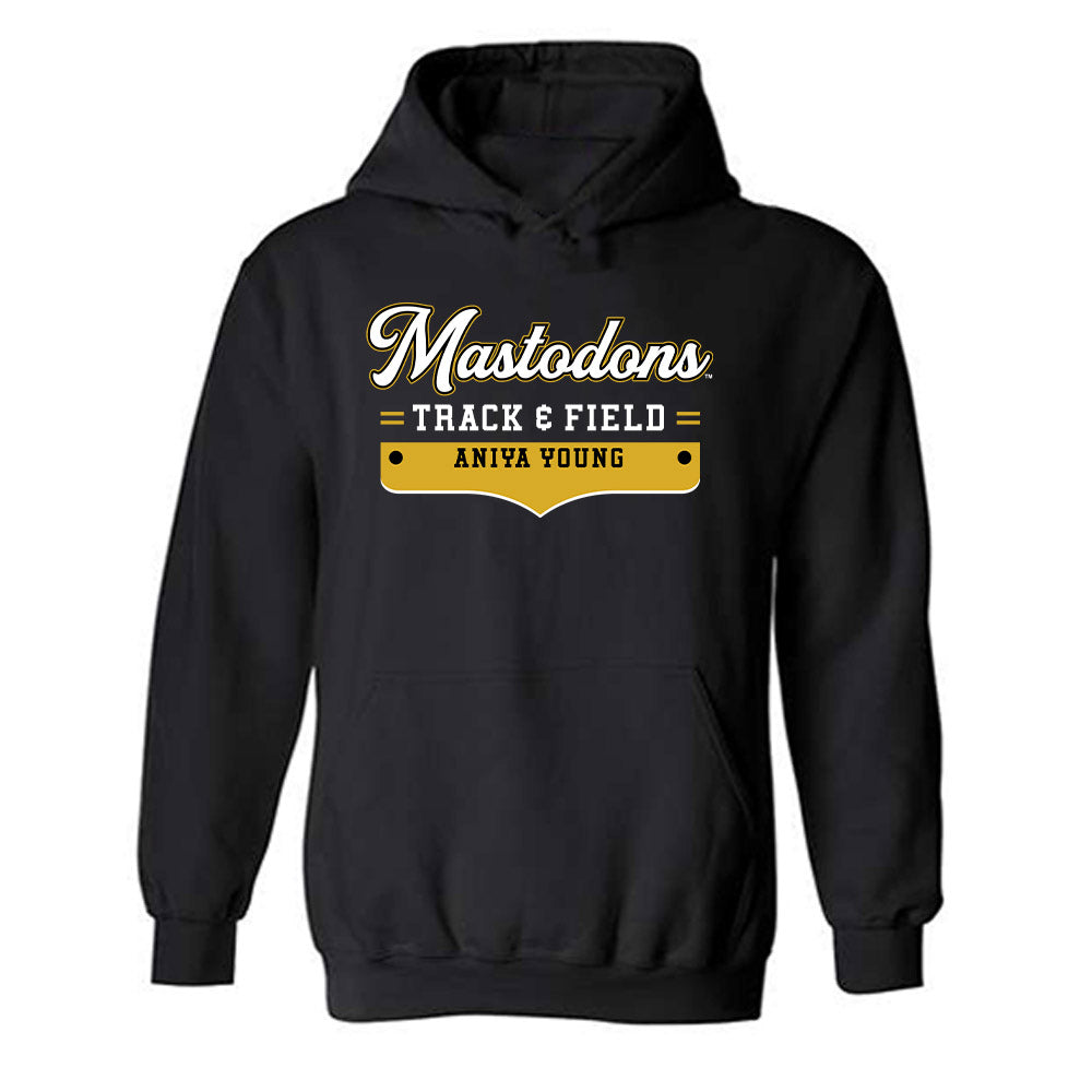 PFW - NCAA Women's Track & Field : Aniya Young - Classic Shersey Hooded Sweatshirt-0