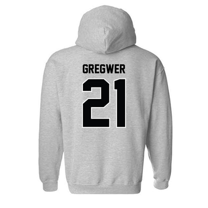 PFW - NCAA Women's Basketball : Claire Gregwer - Classic Shersey Hooded Sweatshirt-1