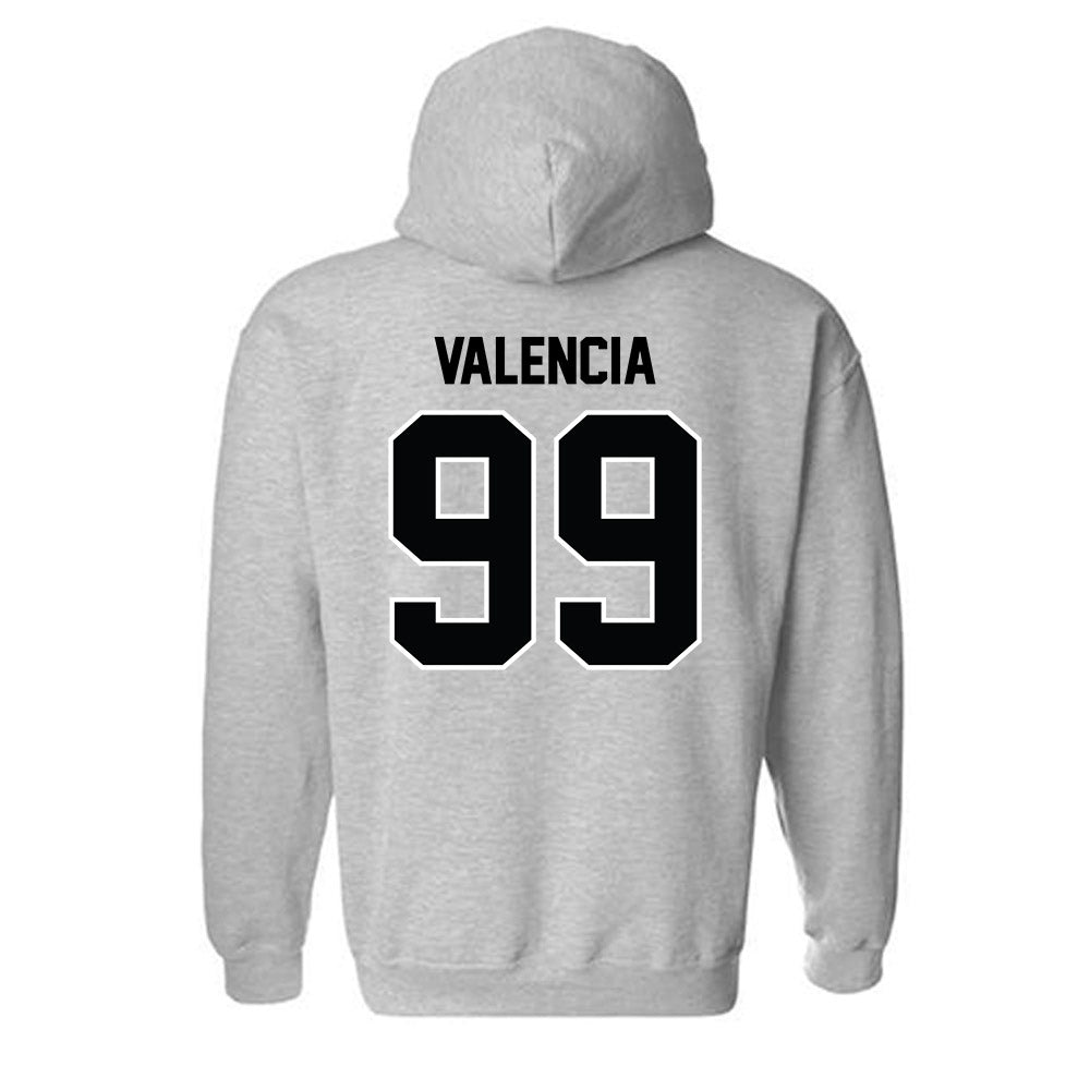 PFW - NCAA Men's Soccer : David Valencia - Classic Shersey Hooded Sweatshirt-1