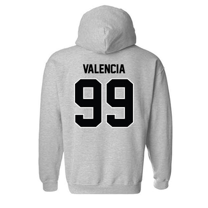 PFW - NCAA Men's Soccer : David Valencia - Classic Shersey Hooded Sweatshirt-1
