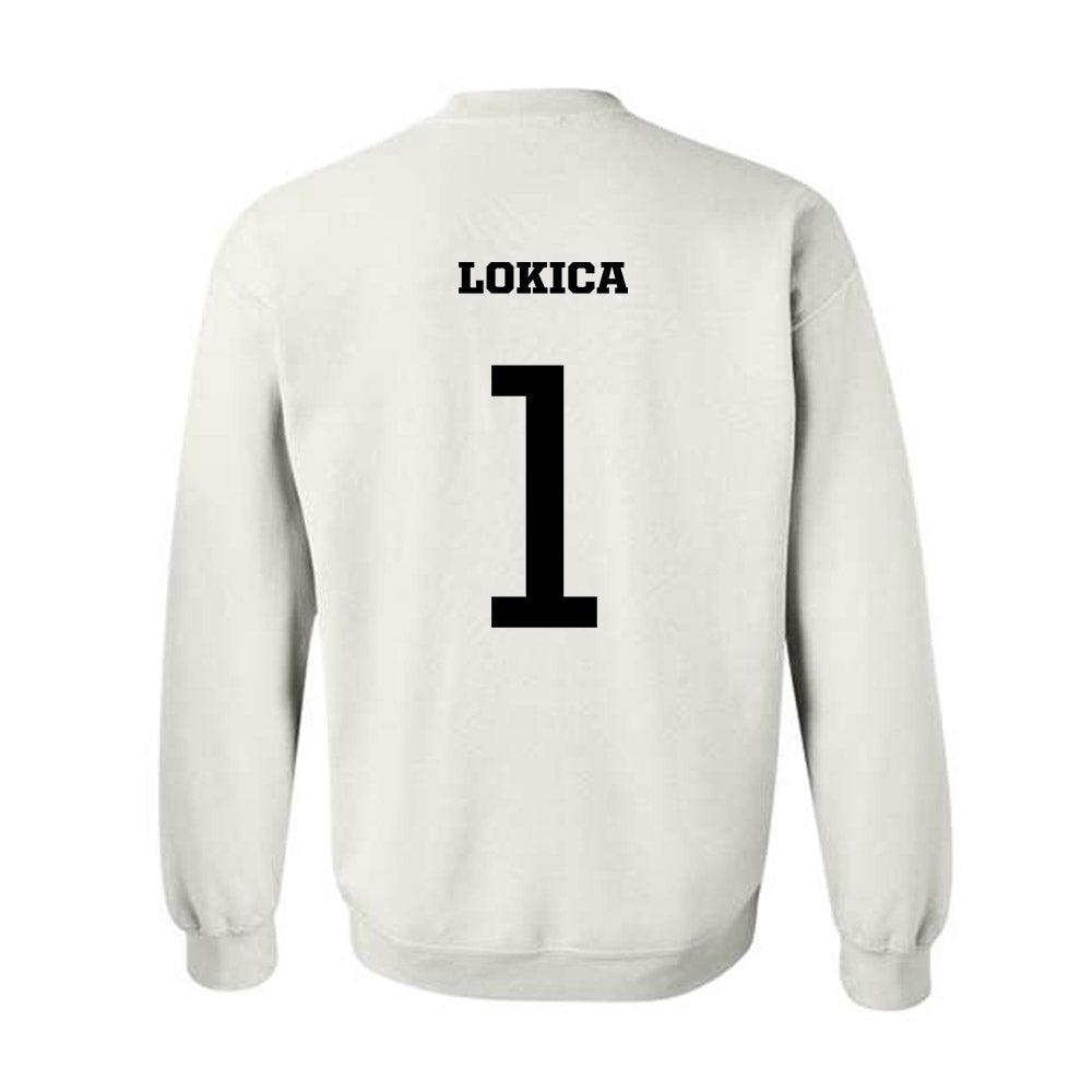PFW - NCAA Women's Basketball : Nika Lokica - Classic Shersey Crewneck Sweatshirt-1