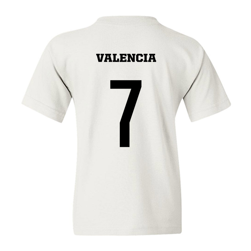 PFW - NCAA Men's Soccer : Marco Valencia - Classic Shersey Youth T-Shirt-1