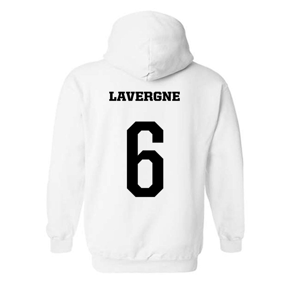 PFW - NCAA Men's Basketball : De'Vion Lavergne - Classic Shersey Hooded Sweatshirt-1