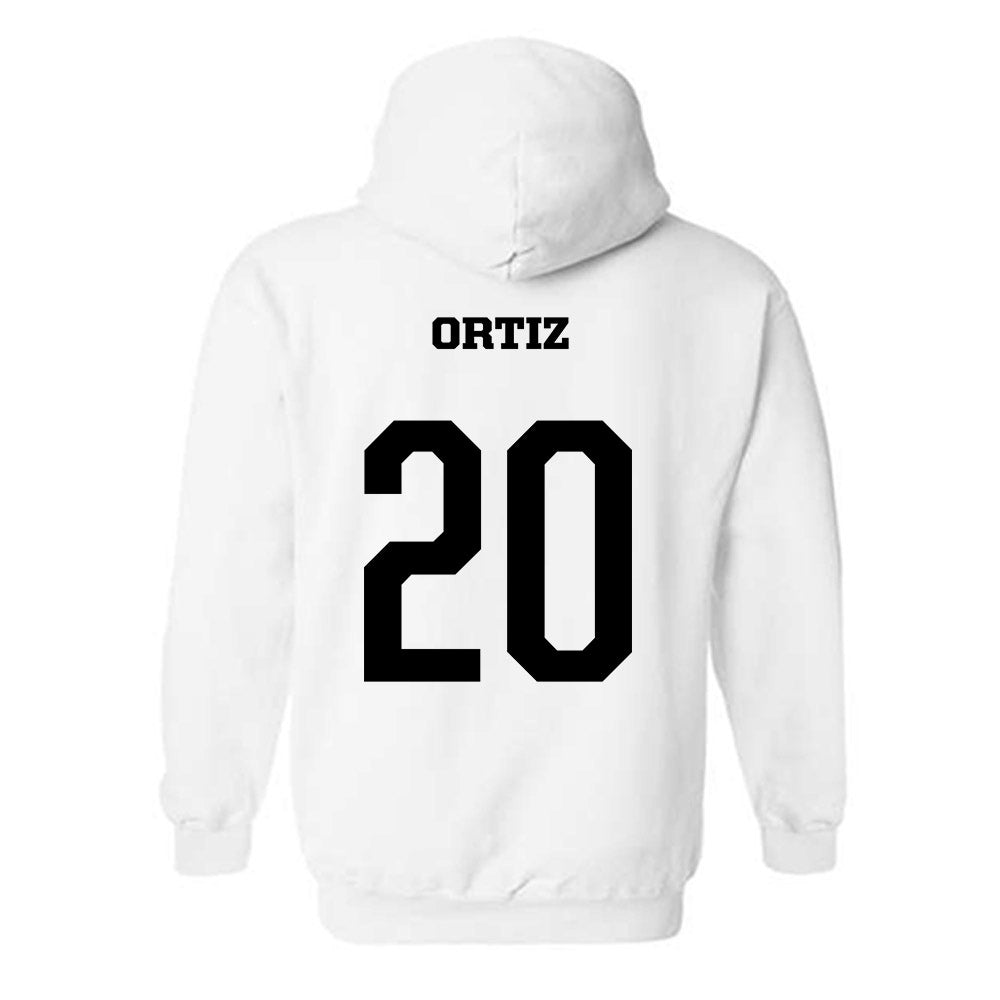 PFW - NCAA Men's Basketball : Edir Ortiz - Classic Shersey Hooded Sweatshirt-1