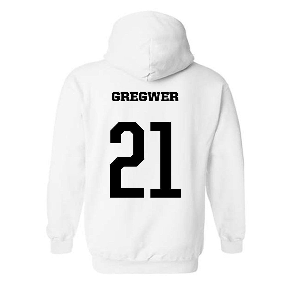 PFW - NCAA Women's Basketball : Claire Gregwer - Classic Shersey Hooded Sweatshirt-1