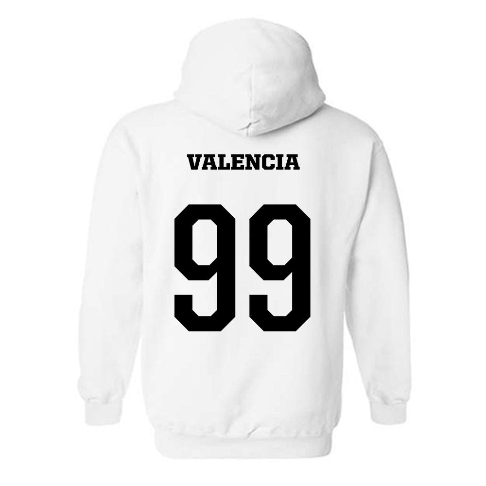 PFW - NCAA Men's Soccer : David Valencia - Classic Shersey Hooded Sweatshirt-1