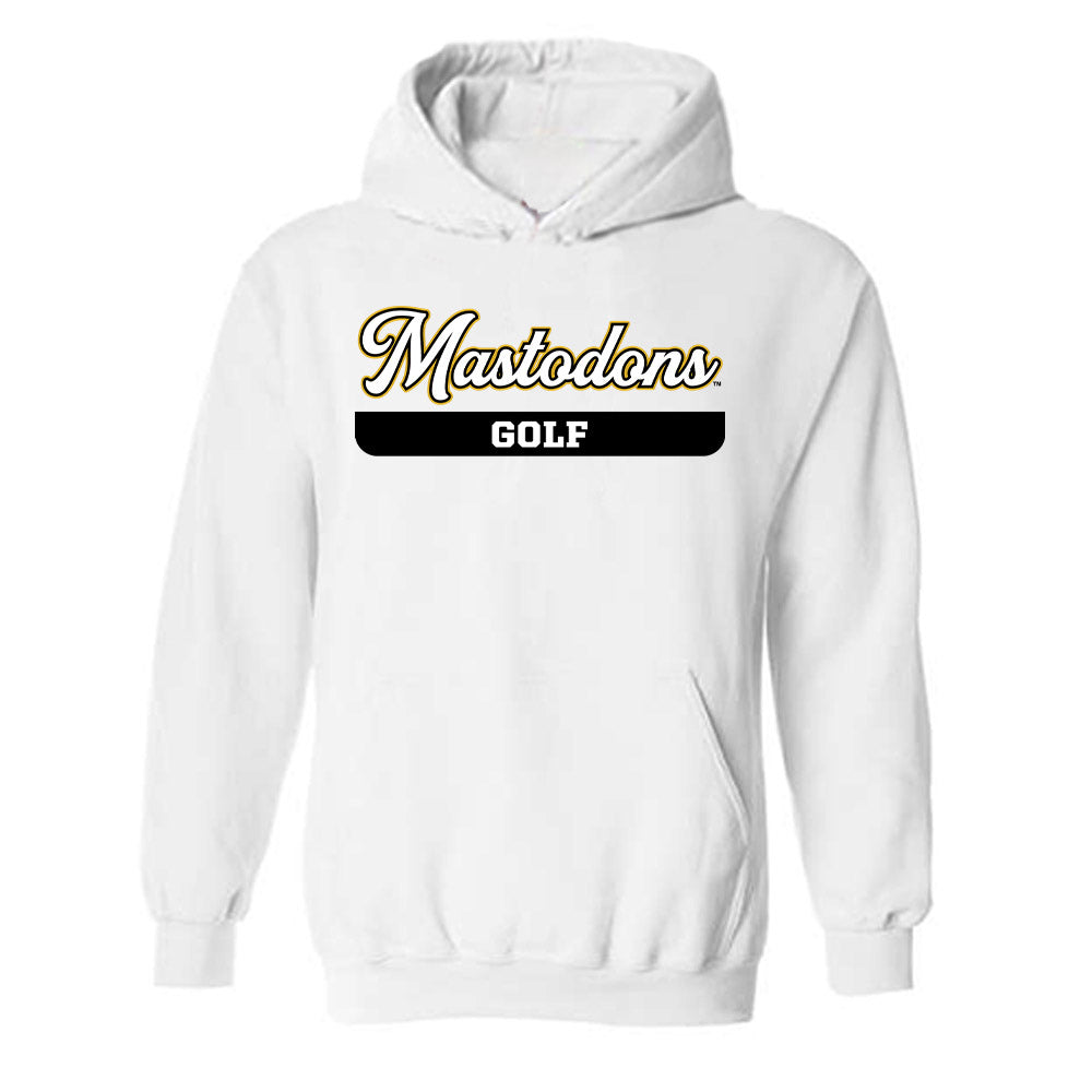 PFW - NCAA Men's Golf : AJ Agnew - Classic Shersey Hooded Sweatshirt-0