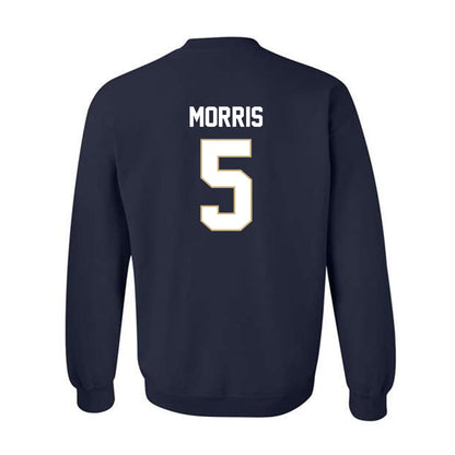 GWU - NCAA Women's Basketball : Nya Morris - Classic Fashion Shersey Crewneck Sweatshirt-1