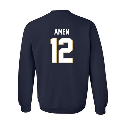 GWU - NCAA Men's Water Polo : Brian Amen - Classic Fashion Shersey Crewneck Sweatshirt-1