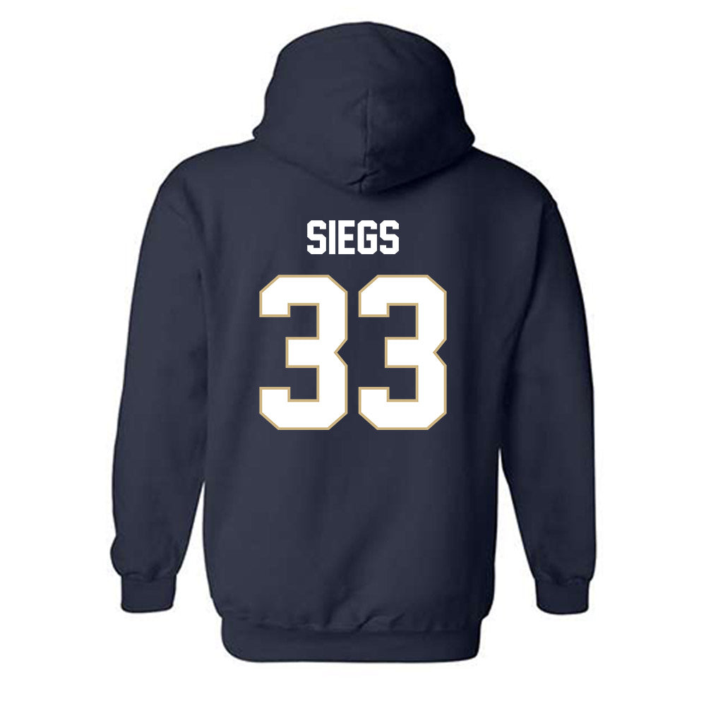 GWU - NCAA Baseball : Brandon Siegs - Classic Fashion Shersey Hooded Sweatshirt
