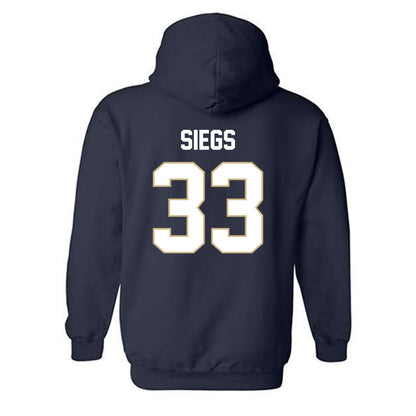 GWU - NCAA Baseball : Brandon Siegs - Classic Fashion Shersey Hooded Sweatshirt