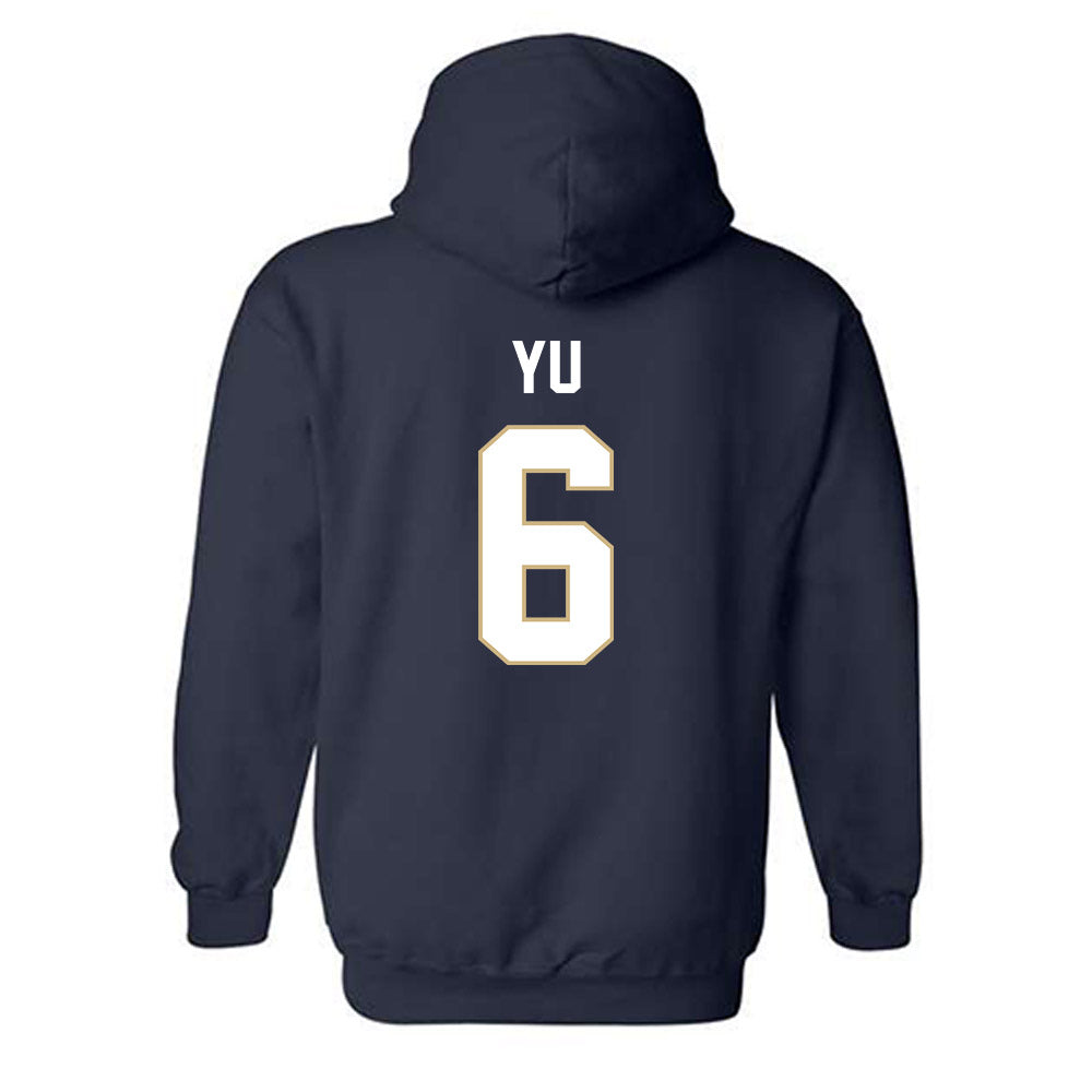 GWU - NCAA Baseball : Spencer Yu - Classic Fashion Shersey Hooded Sweatshirt
