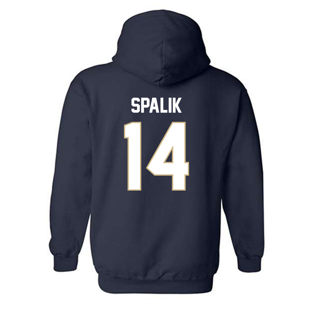 GWU - NCAA Women's Lacrosse : Riley Spalik - Classic Fashion Shersey Hooded Sweatshirt-1