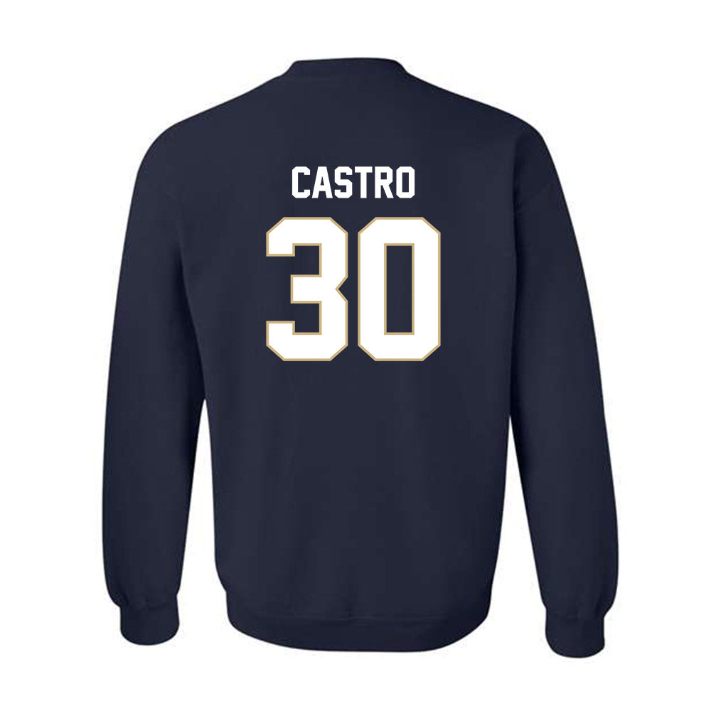GWU - NCAA Men's Basketball : Rafael Castro - Classic Fashion Shersey Crewneck Sweatshirt-1