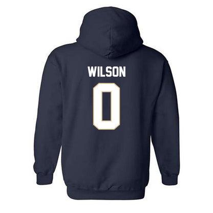 GWU - NCAA Women's Basketball : Jaeda Wilson - Classic Fashion Shersey Hooded Sweatshirt-1