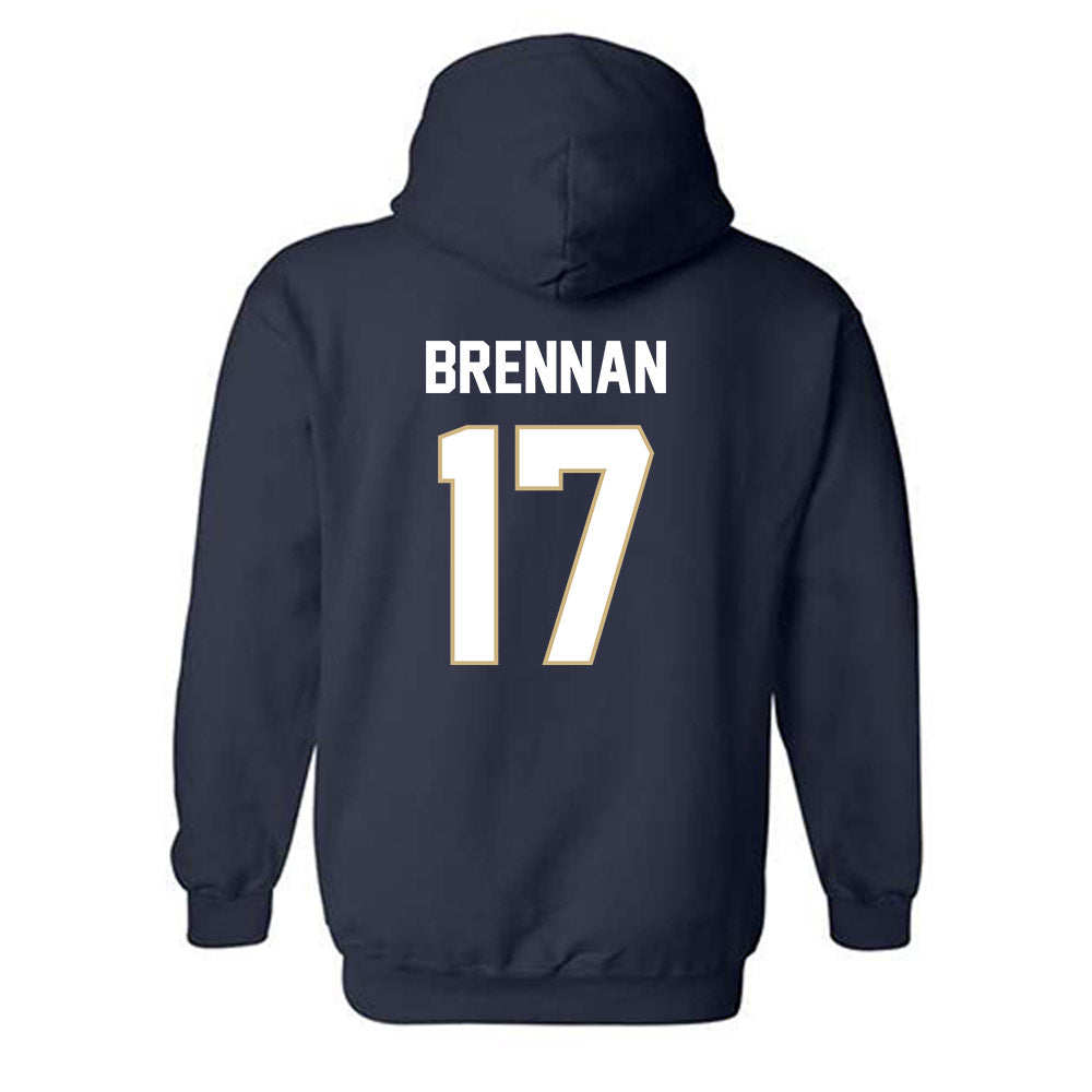 GWU - NCAA Baseball : Teddy Brennan - Classic Fashion Shersey Hooded Sweatshirt