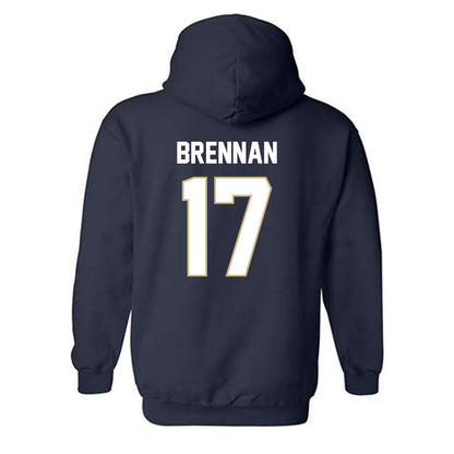 GWU - NCAA Baseball : Teddy Brennan - Classic Fashion Shersey Hooded Sweatshirt