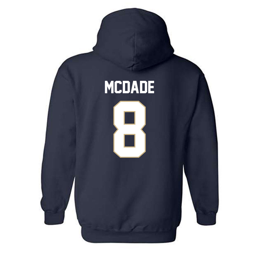 GWU - NCAA Men's Water Polo : Ben McDade - Classic Fashion Shersey Hooded Sweatshirt-1